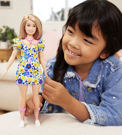 Barbie Dukke - 30 cm - Fashionista Floral - Down Syndrome 
