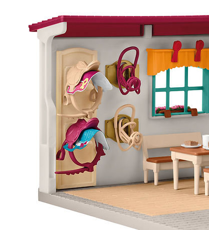 Schleich Horse Club - Tack Room Extension - 85 Dele - 42591