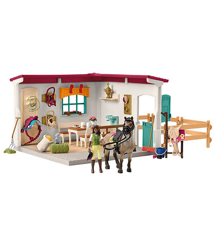 Schleich Horse Club - Tack Room Extension - 85 Dele - 42591