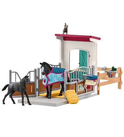 Schleich Horse Club - Hesteboks m. Hoppe og Fl - 42611