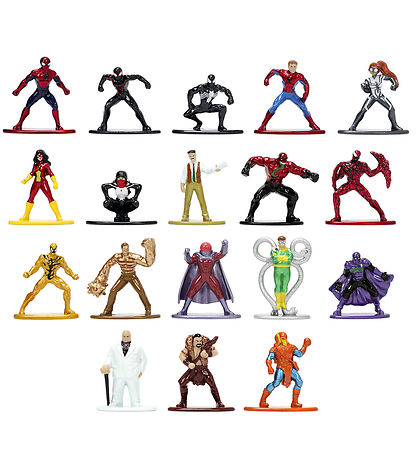 Jada Figurer - Marvel Multi Pack Nano Figures - 16 Dele