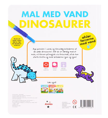 Alvilda Malebog - Mal Med Vand - Dinosaurer