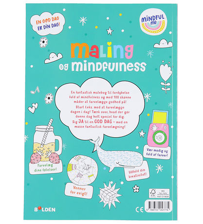 Forlaget Bolden Malebog - Maling og Mindfulness