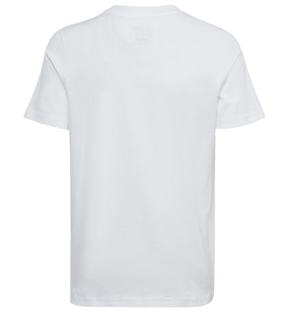 adidas Performance T-shirt - U BL TEE - Hvid/Sort