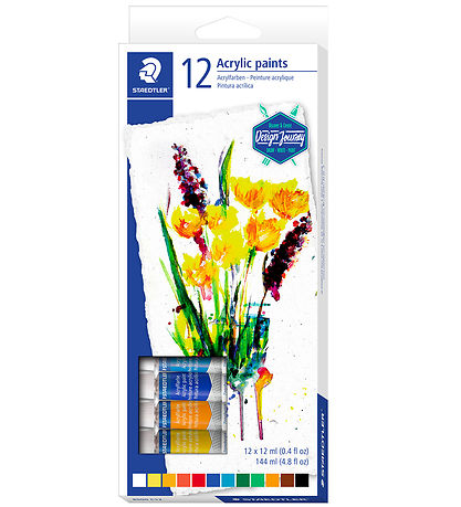 Staedtler Akrylmaling - 12 stk.