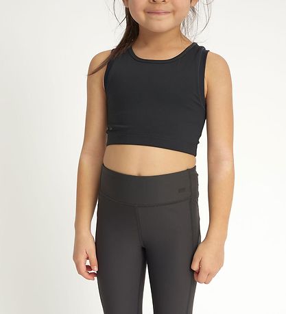 Rethinkit Sportstop - Cropped - Thea - Sort