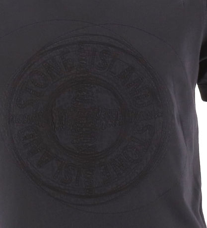 Stone Island T-shirt - Navy m. Logo