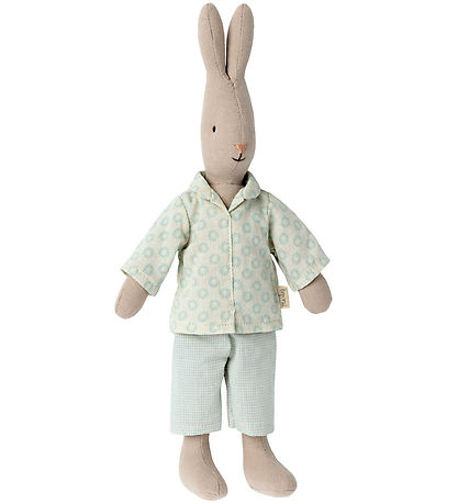 Maileg Bamse - Kanin - Str. 1 - 27 cm - Pyjamas