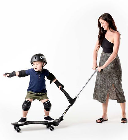 Ookkie Skateboard - Kids Learner Skateboard - Sort