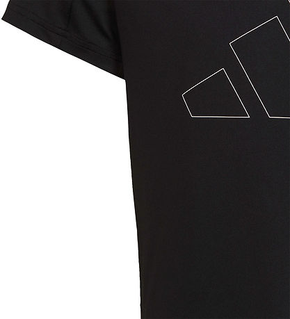 adidas Performance T-shirt - G TRES BL T - Sort