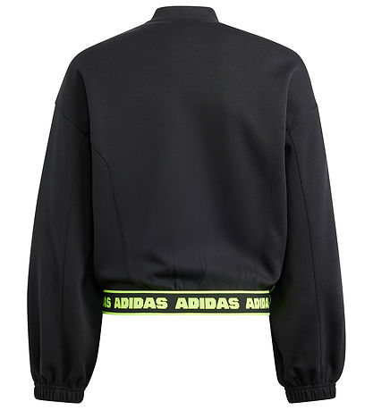 adidas Performance Cardigan - JG D Crop - Sort