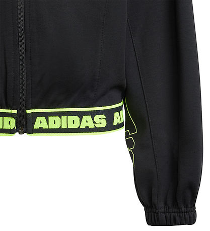 adidas Performance Cardigan - JG D Crop - Sort