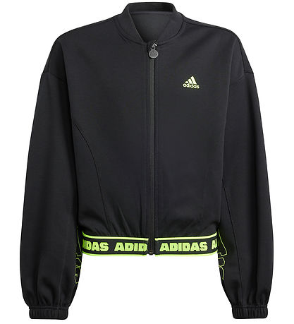 adidas Performance Cardigan - JG D Crop - Sort