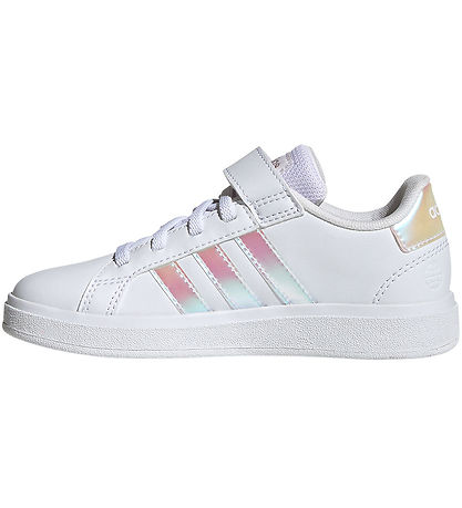 adidas Performance Sko - Grand Court 2.0 EL K - Hvid/Rosa