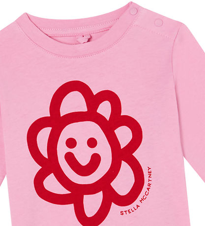 Stella McCartney Kids Bluse - Rosa m. Blomst