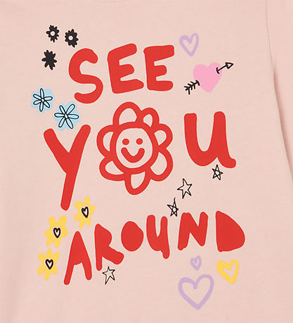 Stella McCartney Kids Sweatshirt - Pudderrosa m. Print