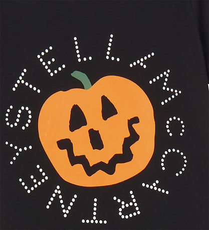 Stella McCartney Kids T-shirt - Sort m. Grskar