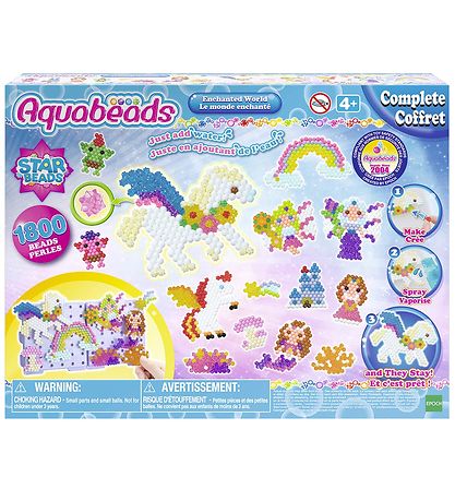 Aquabeads Perlesæt - 1800+ Stk. - Enchanted World