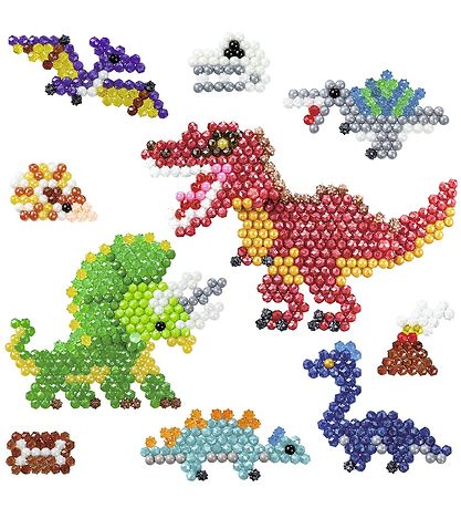 Aquabeads Perlest - 1200+ Stk. - Dinosaur World