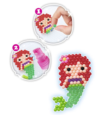 Aquabeads Perlest - 2500+ stk. - Disney Princess Creation Cube