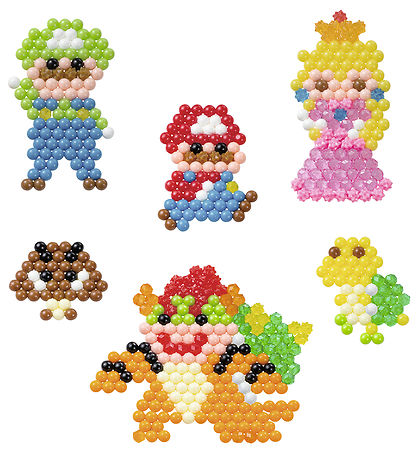 Aquabeads Perlest - 600+ stk. - Super Mario Character Set
