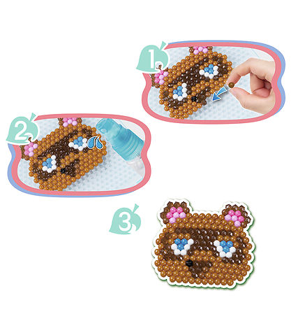 Aquabeads Perlest - 800+ stk. - Animal Crossing Set