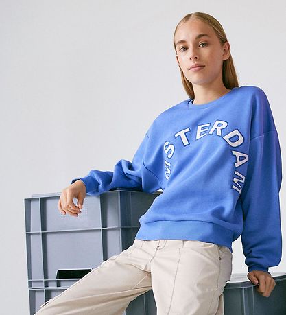 LMTD Sweatshirt - NlfKynthe - Baja Blue