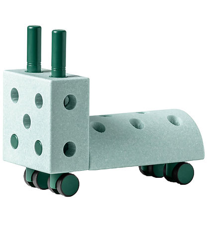 MODU Gåvogn - Tiny Ride - 10 Dele - 40x20x36 cm - Ocean Mint/For