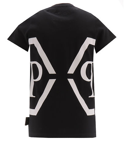 Philipp Plein T-Shirt - Maxi - Sort m. Hvid