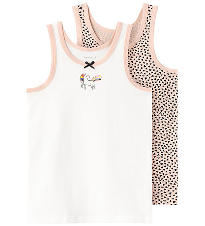 Name It Undertrøje - Noos - NmfTank Top - 2-pak - Evening Sand
