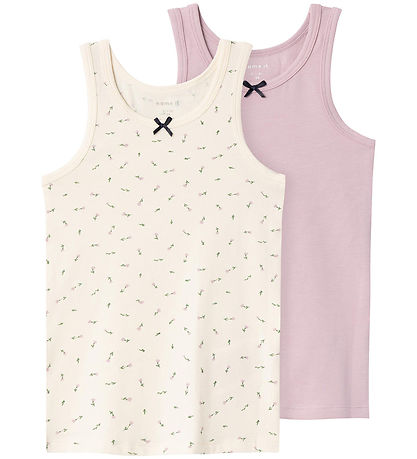 Name It Undertrøje - Noos - NmfTank Top - 2-pak - Buttercream