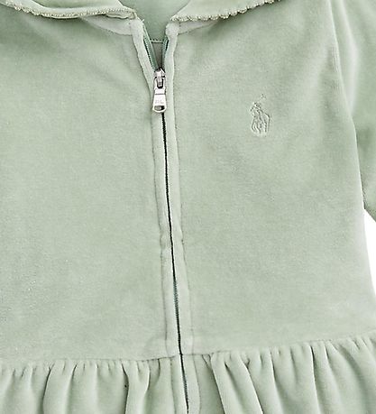 Polo Ralph Lauren Cardigan/Velourbukser - Stvet Grn