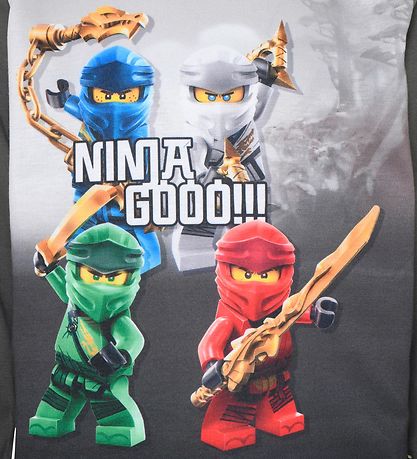 LEGO Ninjago Bluse - LWTaylor - Dark Grey