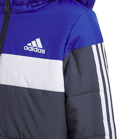 adidas Performance Dynejakke - LK Pad JKT - Bl/Hvid