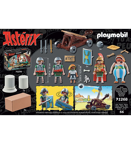 Playmobil Asterix - Linealis og Kampen Om Paladset - 71268