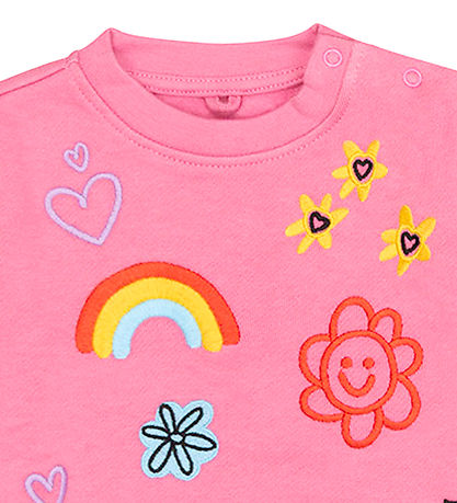 Stella McCartney Kids Sweatshirt - Pink m. Broderi