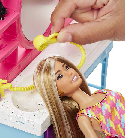 Barbie Dukke m. Tilbehr - 30 cm - Barbie Totally Hair Salon