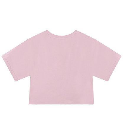 DKNY T-shirt - Cropped - Lilla m. Frott