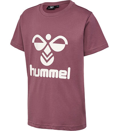 Hummel T-shirt - hmlTres - Rose Brown