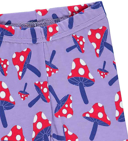 Freds World Leggings - Mushrooms - Paisley/Energy Blue/Lollipop