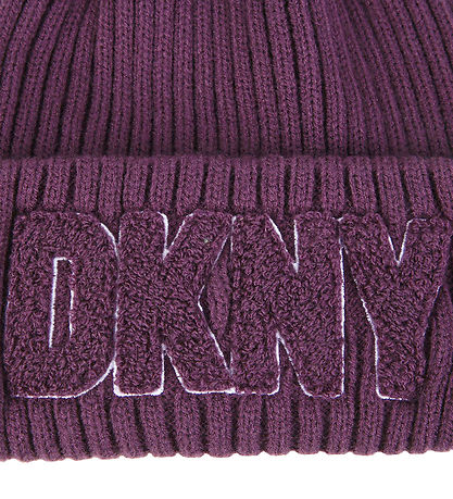 DKNY Hue - Strik - Violet m. Frott