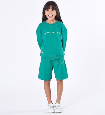 Little Marc Jacobs Sweatshirt - Grn m. Print