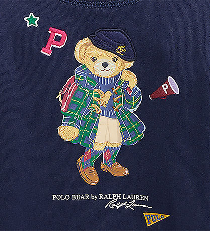 Polo Ralph Lauren Sweatshirt - Navy m. Bamse