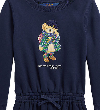 Polo Ralph Lauren Sweatkjole - Navy m. Bamse