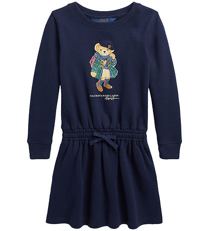 Polo Ralph Lauren Sweatkjole - Navy m. Bamse