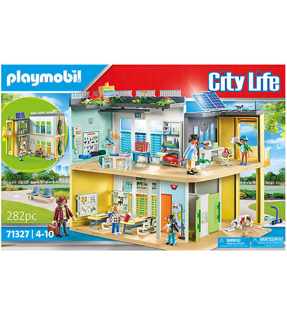 Playmobil City Life - Stor Skole - 282 Dele - 71327