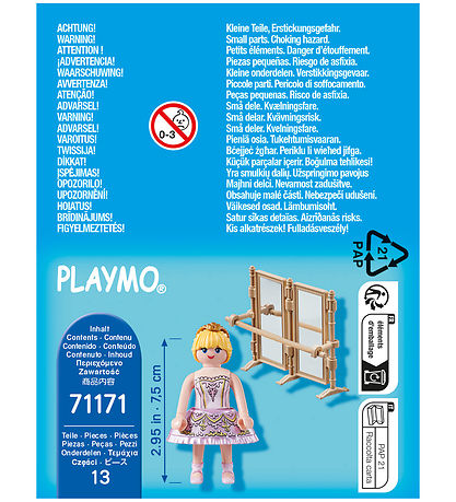 Playmobil SpecialPlus - Ballerina - 13 Dele - 71171