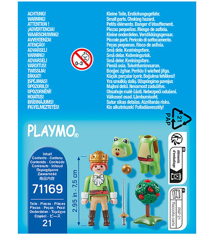 Playmobil SpecialPlus - Frkonge - 21 dele - 71169