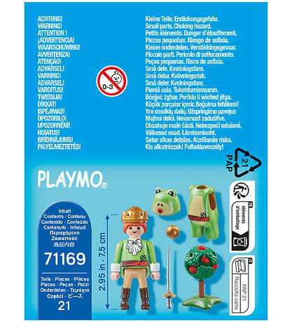 Playmobil SpecialPlus - Frøkonge - 21 dele - 71169