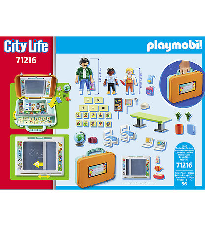 Playmobil City Life - Klassevrelse - 71216 - 56 Dele
